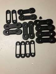 Soloflex OEM 16 Weight Bands 4×50, 2×25, 4×10, 6×5 = 320lbs
