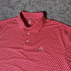 Rhoback Men’s Performance Polo Ohio State Buckeyes Short Sleeve Size XXL