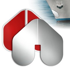 Stainless Steel Boat Bow Guard Protector 2 Pcs Bow Protector for Boats