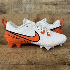 Nike Football Cleats Men’s Size 7 White Orange Vapor Edge Speed 360 2 FQ4045-100