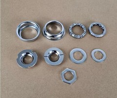 STEEL PRO+ BOTTOM BRACKET SET 1/PIECE CRANK 5/16X9 24TPI CHROME