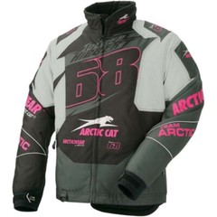 Arctic Cat Women’s Team Arctic Tucker Hibbert Jacket – Pink 5280-222