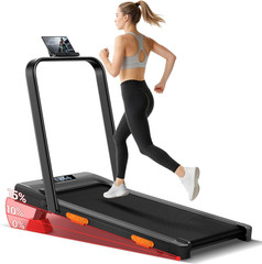 3-In-1 Walking Pad Treadmill with 15% Incline, 2.5HP Portable under Desk Treadmi
