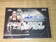 2026 Topps Chrome UFC Octagon Legends Amanda Nunes Auto #OLA-AN (2 of 2)