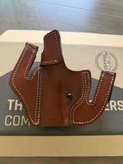 New Falco Sig Sauer P365 X Macro 3.7” 9MM 17 RD BROWN LEATHER RIGHT IWB/OWB