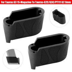 ‌2PCS Mag Adapter Sleeve Spacer for Taurus G3 17rd to G2C G3C PT111 G2 9mm