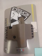 DSG Arms Vertical Holster Glock 19, 23, 32 RIGHT Hand Tan Kydex (R12-A)