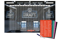 2026 Fantasy Football Draft Board Kit – 8-16 teams