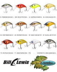 Bill Lewis Crankbait SQUARE BILL (ATV1) Choose from 16 Color Fishing Lures