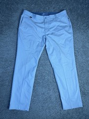 Nike Golf Pants Mens 38×30 Steel Gray Dri-FIT Cotton Polyester Spandex Twill