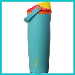 FreeSip Sway 30oz Insulated Steel Water Bottle – 2-in-1 Spout, Summer Sweetness