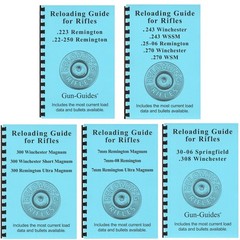 RELOADING RIFLES – BUNDLE – 5 Gun-Guides® – WHILE SUPPLIES LAST! $22 SAVE 66%