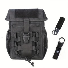 1000D Nylon Tactical Molle Water Bottle Pouch Multifunctional Waist Pack