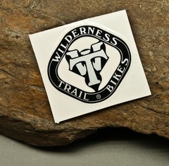 Vintage WILDERNESS TRAIL BIKES (WTB) Small (2 ½ x 2 ¼”) Sticker
