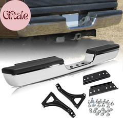 Rear Bumper Assembly Compatible with 1994-2001 Dodge Ram 1500 1994-2002 Ram 2500