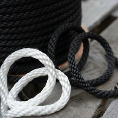 Solid Braid Nylon Rope Marine Utility Dock Lines Industrial Cargo Tie Down Tents