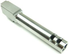 Factory New 9mm Stainless 2 Port Barrel for Glock 26 G26 EXTENDED PORTED 4.32″