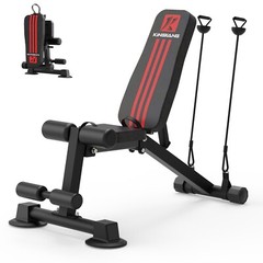 Kingkang Adjustable Weight Bench – Foldable, 660LB, Incline/Decline, Home Gym