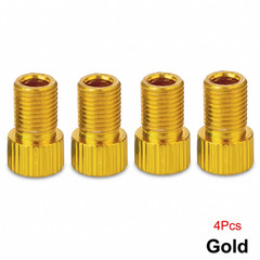 4 PCS Presta to Schrader Valve Stem Adapter Converter Bicycle Bike Tire Tube