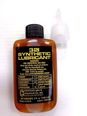 TSI 321 Synthetic Lubricant Reel Oil / Bearing Oil – 4 Oz Bottle w/ Dropper Cap