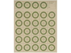 National Target International Bench Rest Shooters Target IBS 50 YD Rimfire Paper