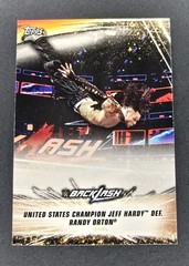 2019 Topps WWE Summerslam #62 JEFF HARDY Base Card