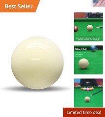High-Quality Resin 2.25″ Cue Ball – Exceptional Durability for All Skill Levels