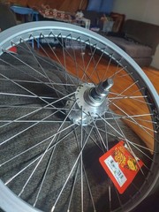 Alex Rims Y22 BMX 48 Hole Rear Wheel 20″ NOS 6061-T6 406X22 Alloy Silver