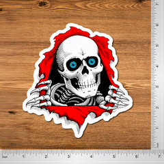 Powell Peralta Skull Ripper Sticker 5″ 2 Pack Laptop Skateboard Decal