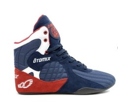 Otomix Stingray Red White Blue M3000 Bodybuilding Weightlifting Shoes SIZE 9-13