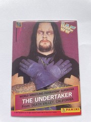 World Wrestling Federation (WWF) 1995 Panini trading card #5 The Undertaker