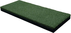 Beaver Tail Golf Simulator Mat with the Most Realistic Hitting Strip Insert for