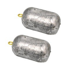 Deep Drop Weights Offshore Fishing Cod 2 Pack Sinkers Vinyl Coated USA Made