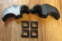 LEE Auto Index Clamp TF3566 + FOUR Square Ratchets TF3567 4 Hole Turret Press