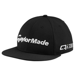 NEW 2025 TaylorMade Tour Flatbill Qi35/Tp5 Black Snapback Golf Hat/Cap