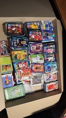 MASSIVE box of football cards and other cards