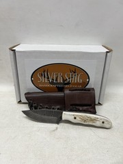 SILVER STAG DTG2.5 FIXED BLADE WITH SHEATH