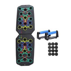 28 in 1 Push Up Rack Board System Fitness Workout Train Home Gym Exercise Stands