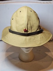 Soviet M81 Kalinin Combat Cap Desert Panama Hat with Red Star Emblem