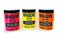 Ringers Chocolate Boilie Crush 300g Tub – Orange, Yellow or Pink