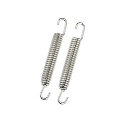 2 Pcs Motorcycles Universal Exhaust Pipe Spring 80mm 3.15″ Stainless Steel