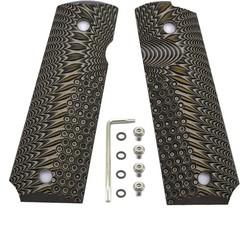 1911 G10 Grips Full Size Government/Commander Ambi Safety Cut