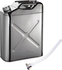 Stainless Steel Jerry Can 5 Gallon Water Can 20L Portable