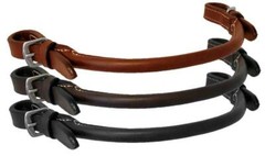 Equitem Grab Strap for English Saddle- Black/ Brown/ Tan-14″
