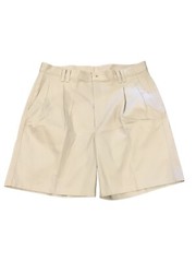 Reed St. James Loafer Shorts. Beige Cotton Twill Shorts. Size 36. Golf Shorts.