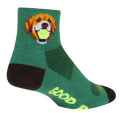 Socks – SockGuy – Good Boy Green L/XL 3″ Classic Cycling/Running NEW
