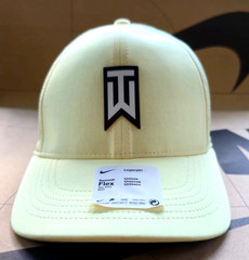 Nike Legacy91 Cap Tiger Woods Golf Structured Hat Yellow Sz M/L DH1344-821