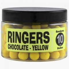 Ringers Boilie Bandems Chocolate Yellow *MIXED SIZES* Pay One Postage