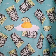 Breakfast Ball Golf Polo Men’s Size XL Shirt Lemon Glass Short Sleeve Stretch