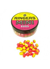 Ringers Chocolate Mini Yellow & Pink Duos Wafters 5mm Carp Fishing Bait